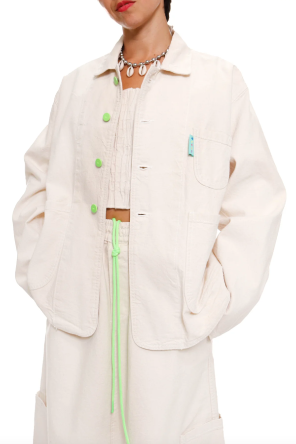 Meals Forager Coat - Flour