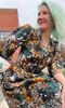 Birds of North America Chestnut Bunting Dress - Everlasting - Thumbnail 2