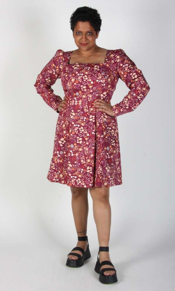 Birds of North America  Twixt-Hell-and-the-White-Oak Dress - Keepsake - Multi