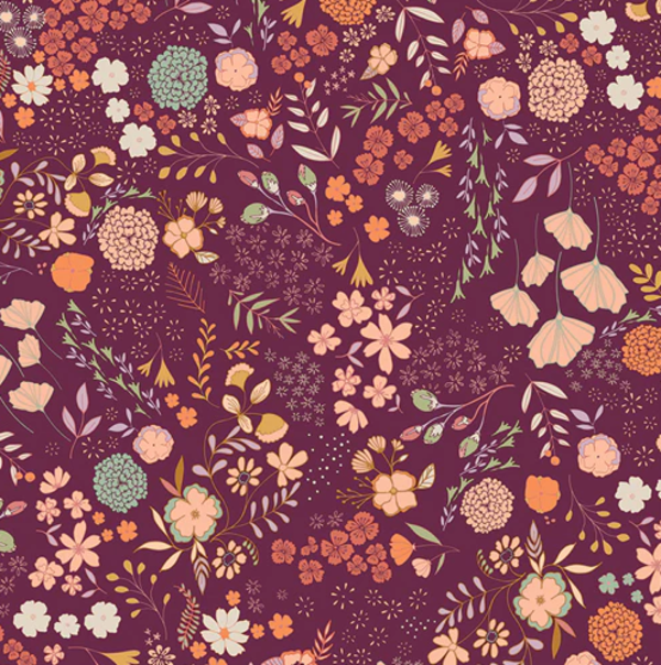 Birds of North America  Twixt-Hell-and-the-White-Oak Dress - Keepsake - Multi