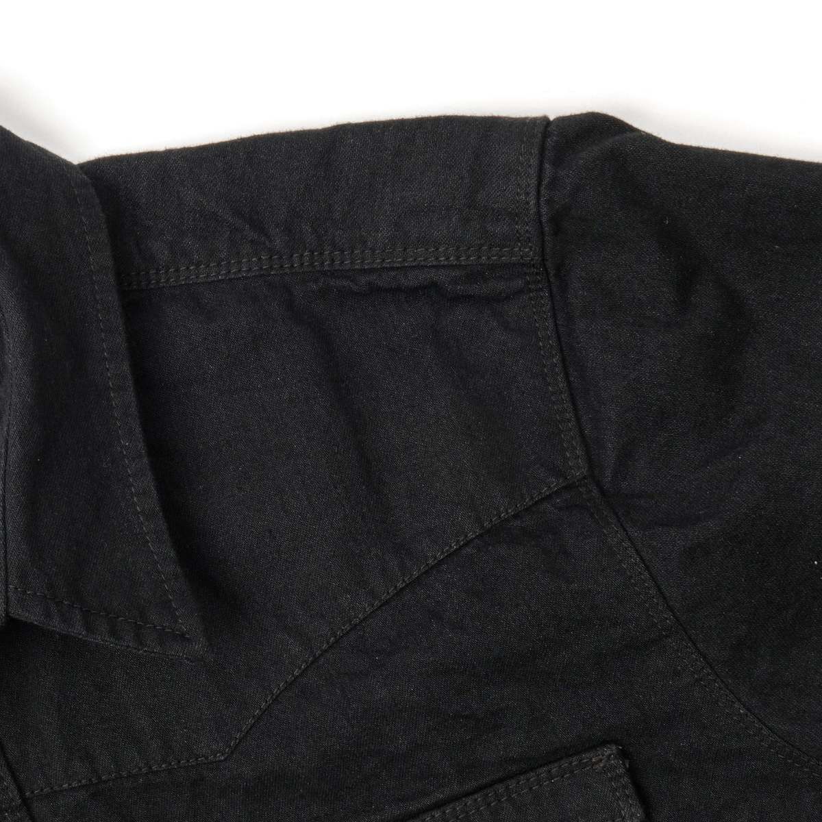 Freenote Cloth Calico 9 Ounce shirt - Black Denim | Garmentory