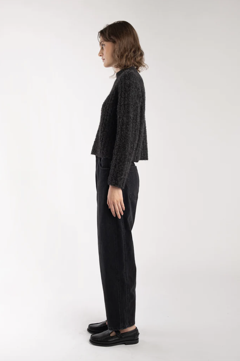 Micaela Greg Panel Jean - Faded Black