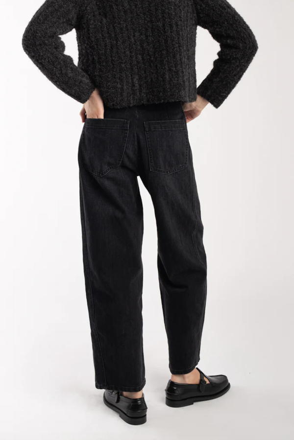 Micaela Greg Panel Jean - Faded Black