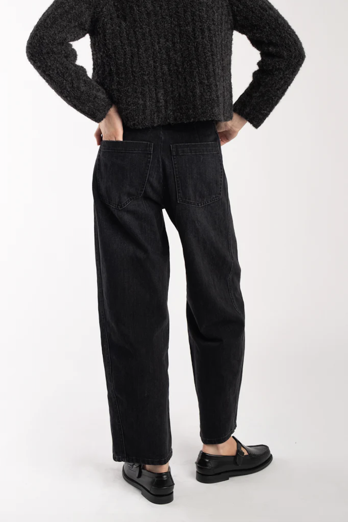 Micaela Greg Panel Jean - Faded Black - Image 5 of 5