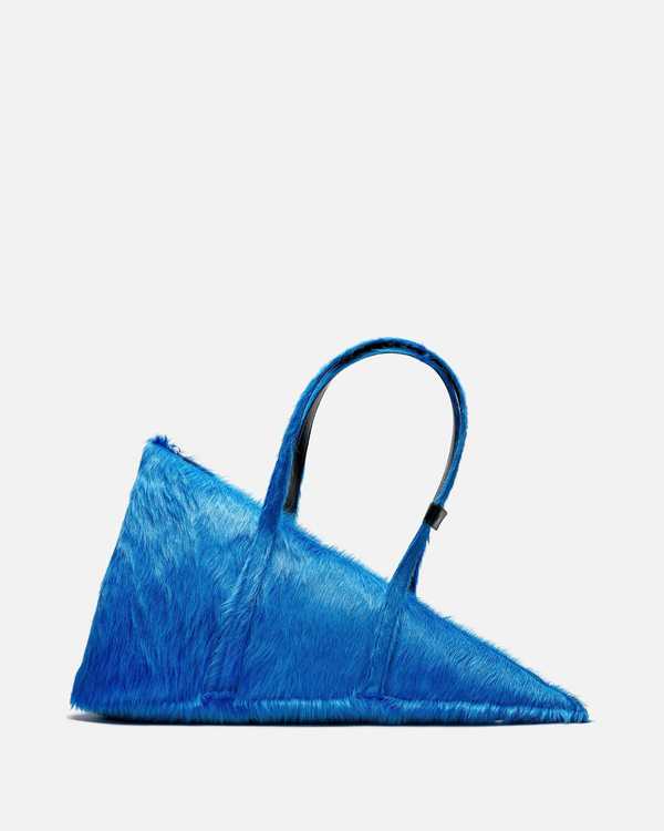 Marni Long Calf Hair Prisma Duffle Bag Royal Garmentory