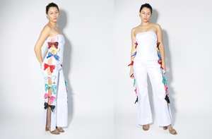 SUPER YAYA SS24 Sofiaリボントップス S 36 SUPER YAYA SS24 Sofiaリボントップス S 36