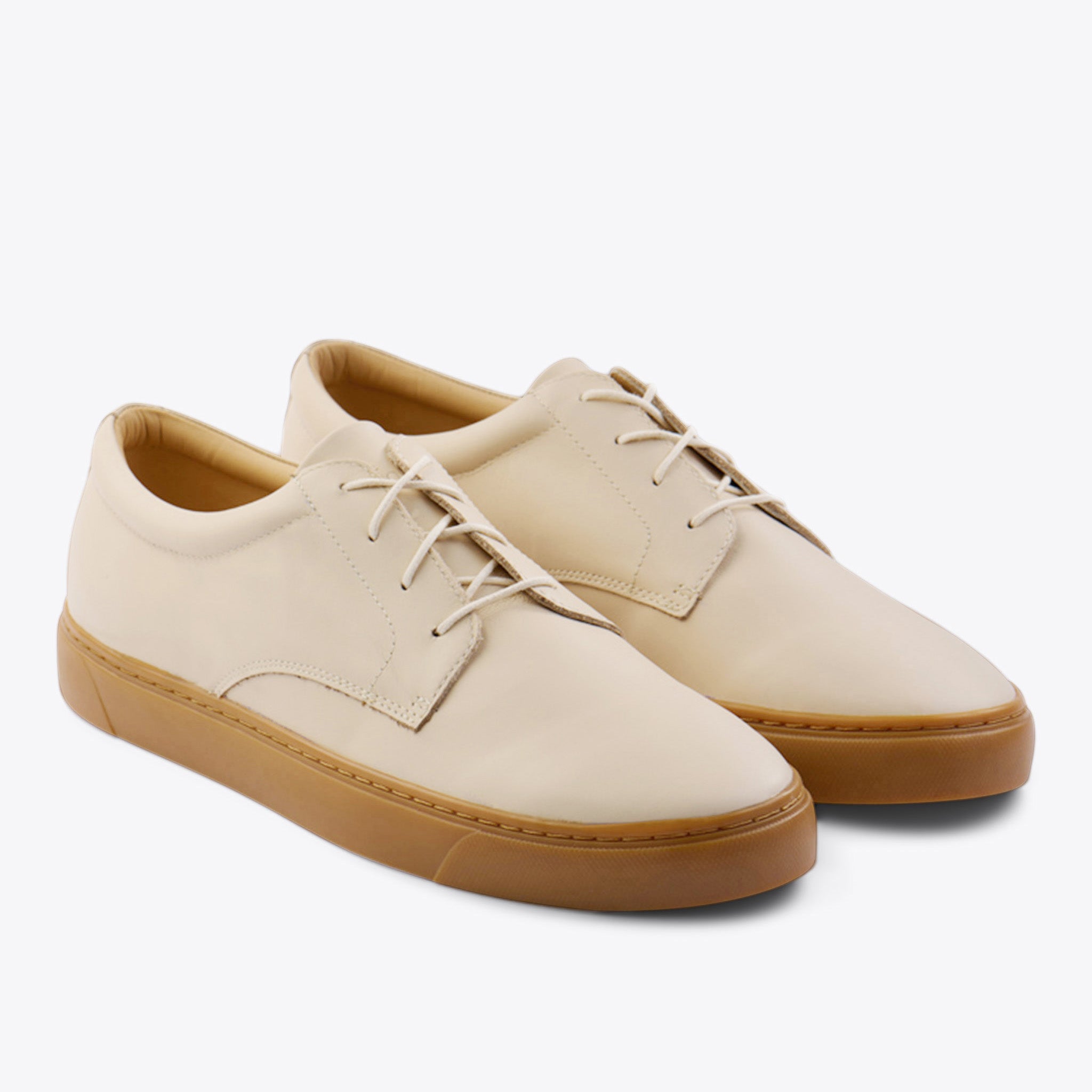 Nisolo Everyday Low Top Sneaker - Bone/Gum | Garmentory display picture 1