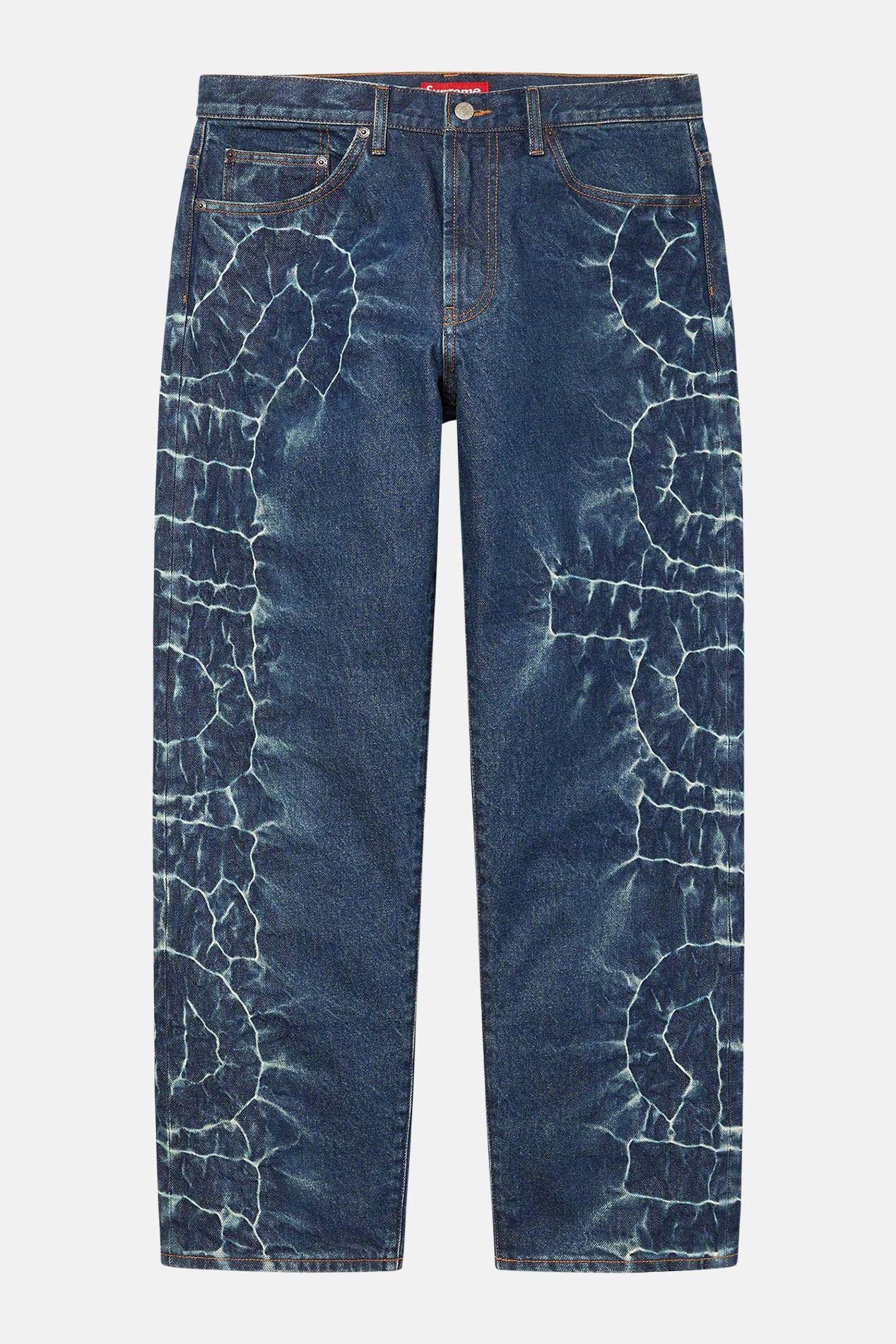 supreme Loose Fit Denim Painter Shirt M - Distressed Loose Fit