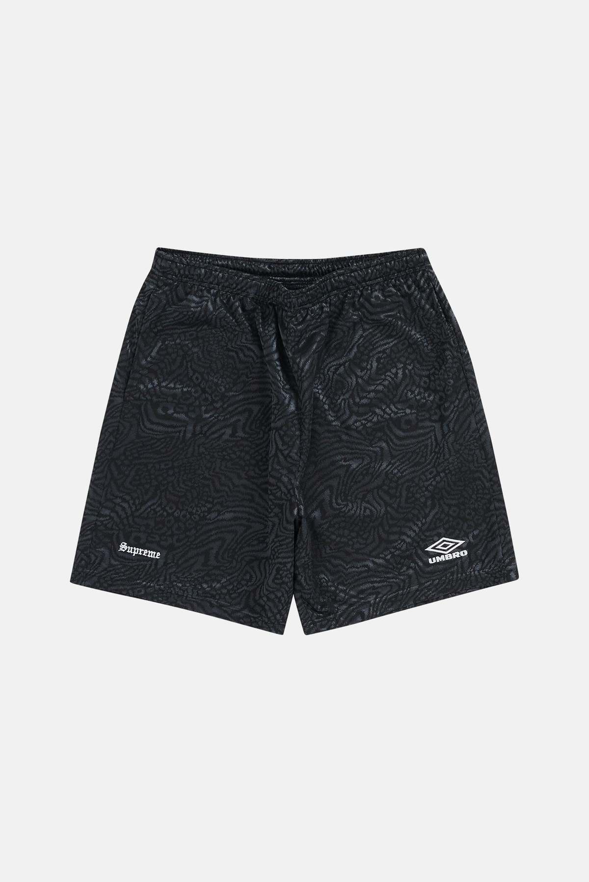 Supreme Umbro Animal Jacquard Soccer Short - Black | Garmentory
