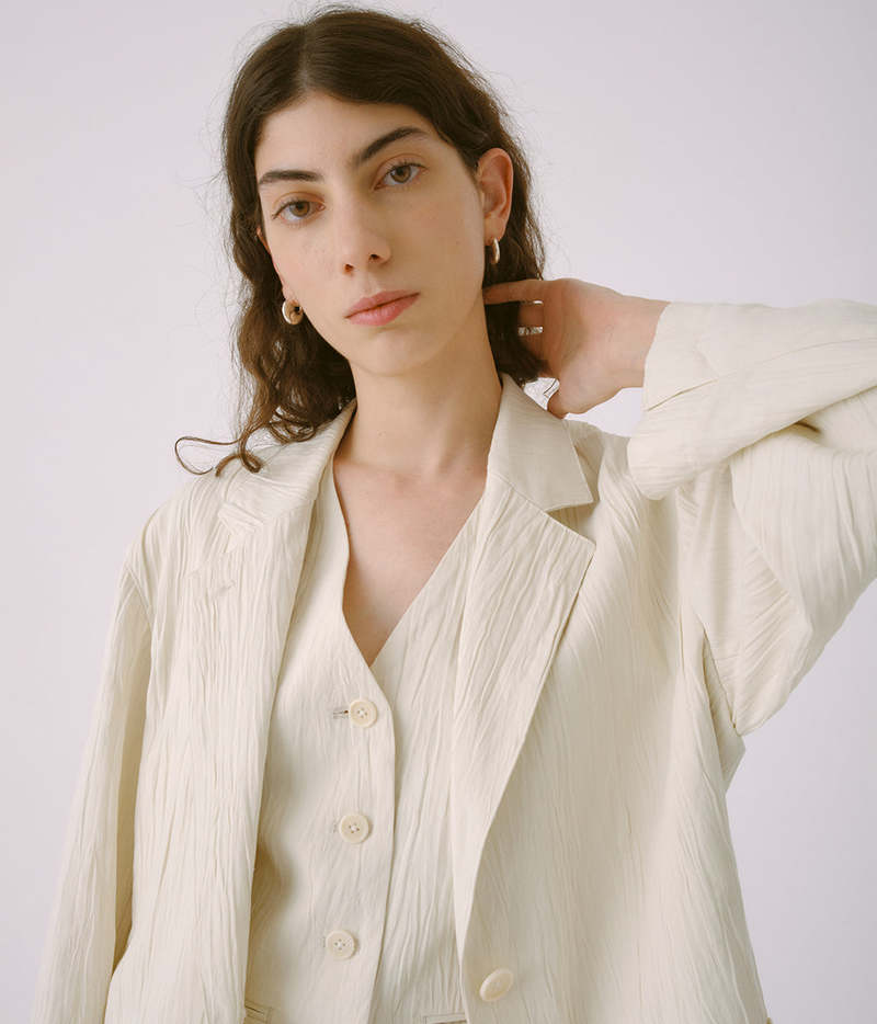 SAYAKA DAVIS NEW YORK Yin Yang Hoop Earrings