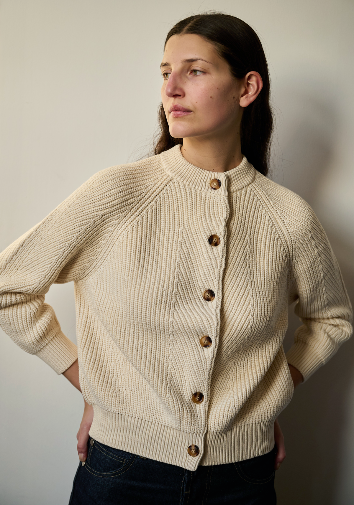 トップス DEMYLEE Jodie organic cotton cardigan DEMYLEE Jodie Organic Cotton Cardigan | Garmentory