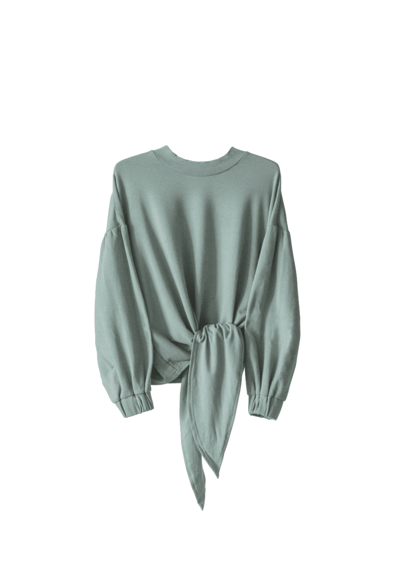 Vestige Story Dialogue Sweatshirt - Sea Foam Vestige Story Dialogue Sweatshirt - Sea Foam
