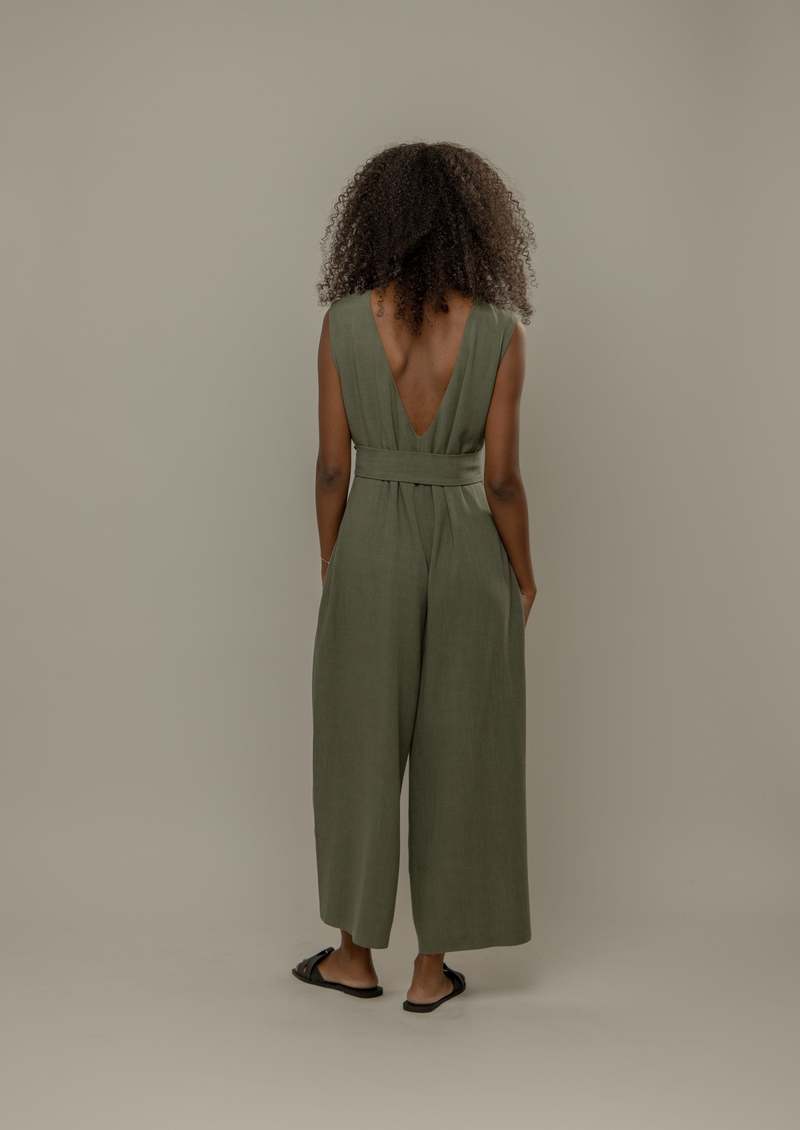 Vestige Story Praxis Jumpsuit - Jade