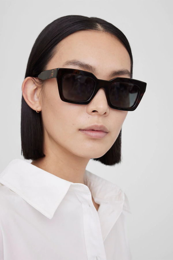 Anine Bing Indio Sunglasses - Dark Tortoise