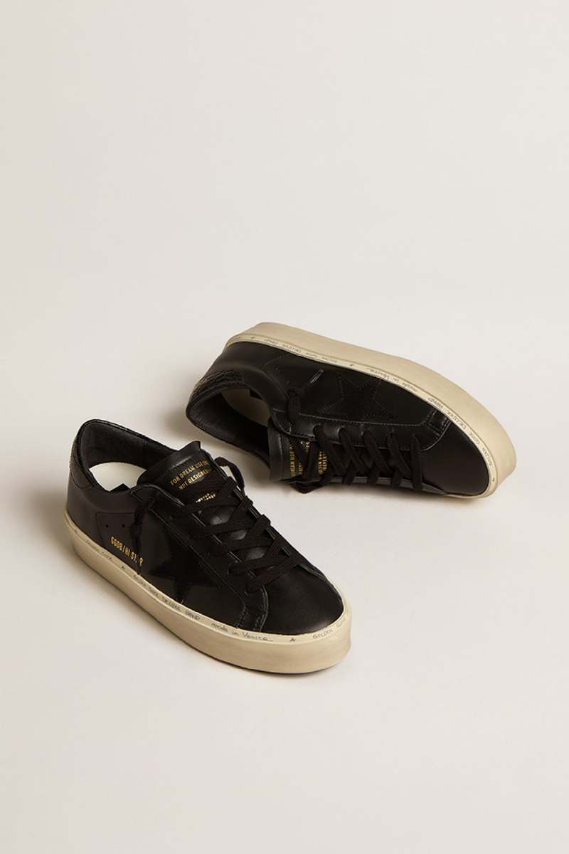 golden goose black hi star