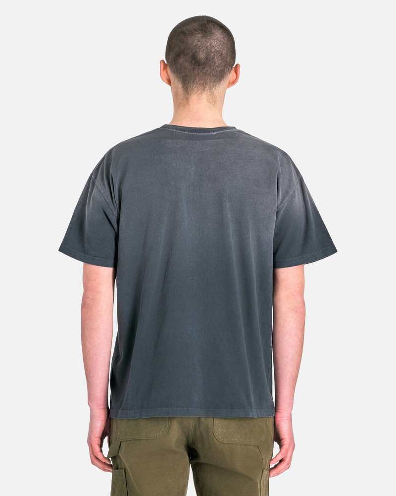 One Of These Days Burning Landscape Tee - Washed Black