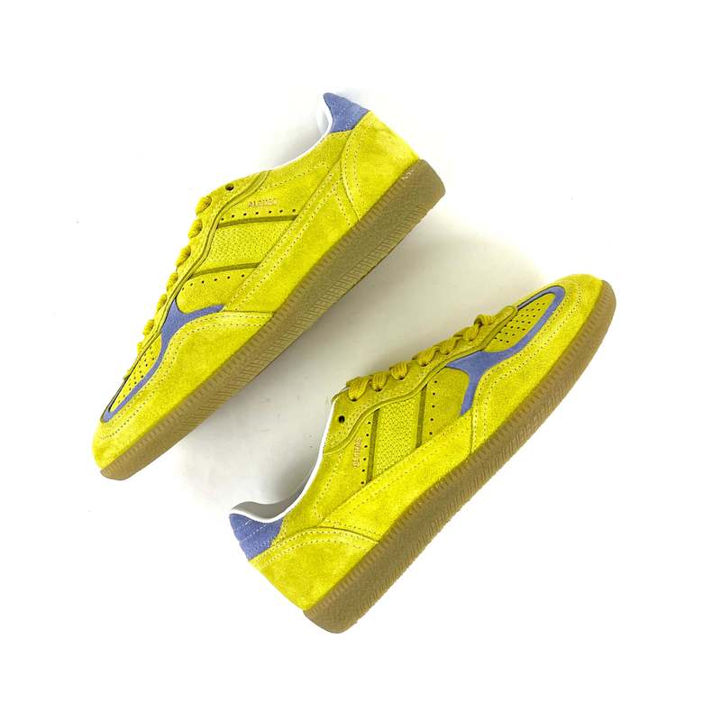 ★ALOHAS★ スニーカー イエロー ALOHAS Rife Suede Fuzzy Yellow Leather Sneakers – Studio