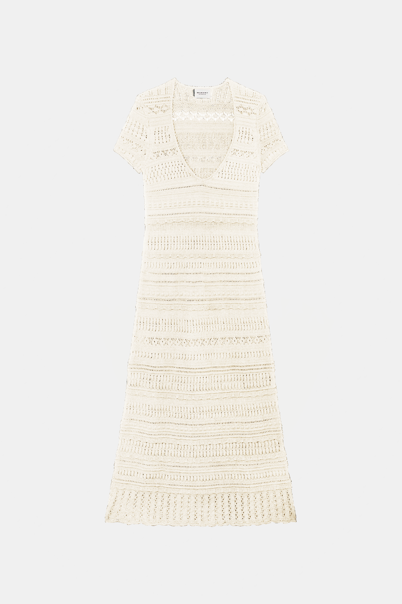 isabel marant etoile crochet dress Lisia Crochet Dress