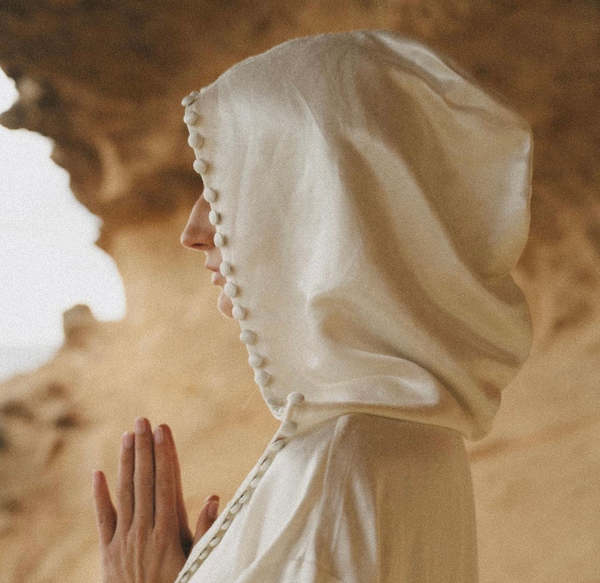 A PERFECT NOMAD Inner Alchemy Robe - White | Garmentory