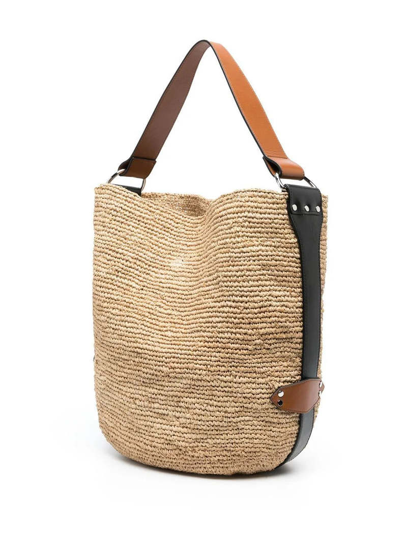 ISABEL MARANT BAYIA ラフィアバッグ ISABEL MARANT Bayia Raffia Tote Bag | Neutrals | FARFETCH