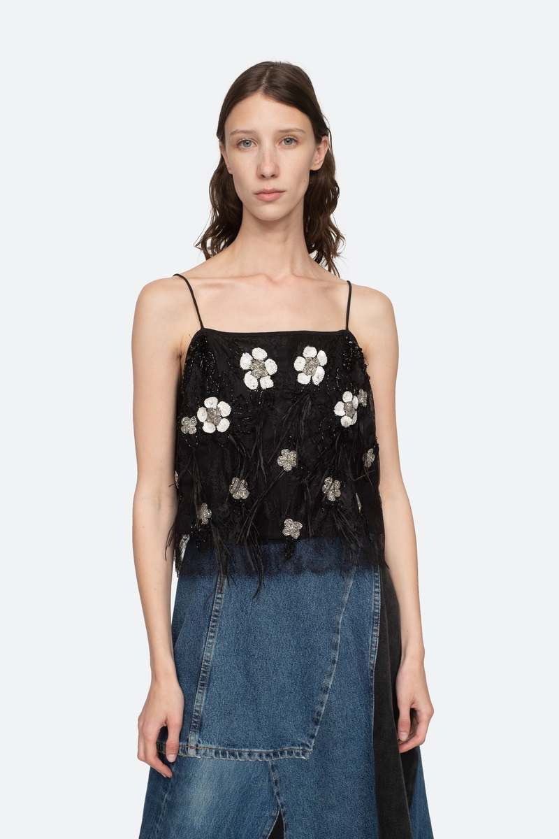トップス Sea New York BETHANY LACE TANK TOP Sea New York BETHANY LACE TANK TOP