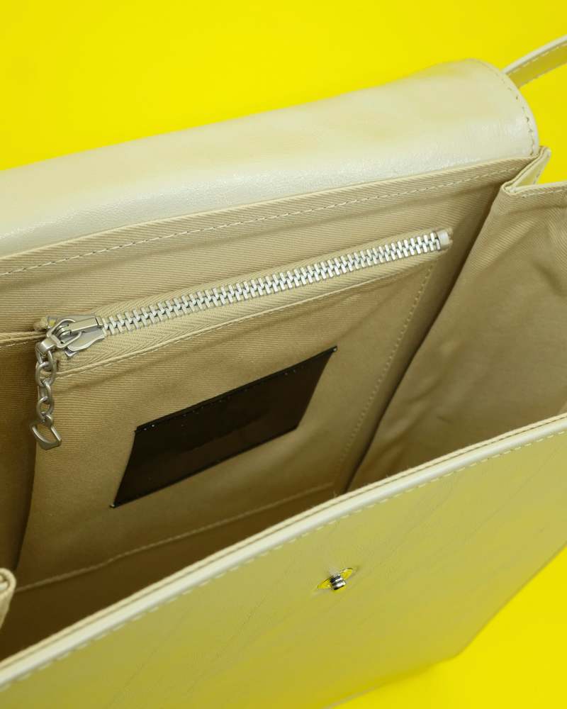 Our Legacy Leather Extended Bag - Dusty White | Garmentory