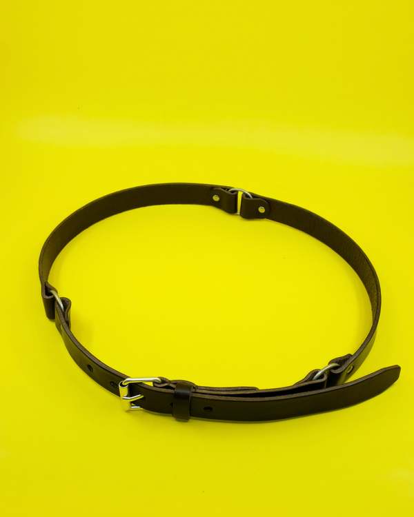 Our Legacy Grizzly Leather 2.5cm Ring Belt - Brown | Garmentory