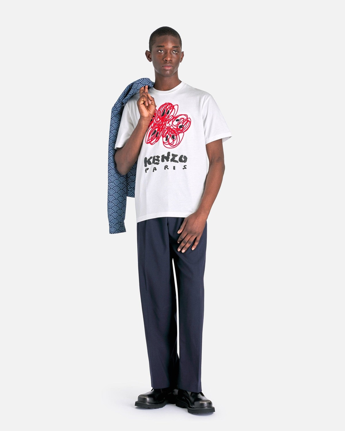 ★KENZO★ GATS BOKE CLASSIC HALF SLEEVE T-SHIRT OFF WHITE FE Buy Kenzo Boke Flower Classic T-Shirt 'Off White