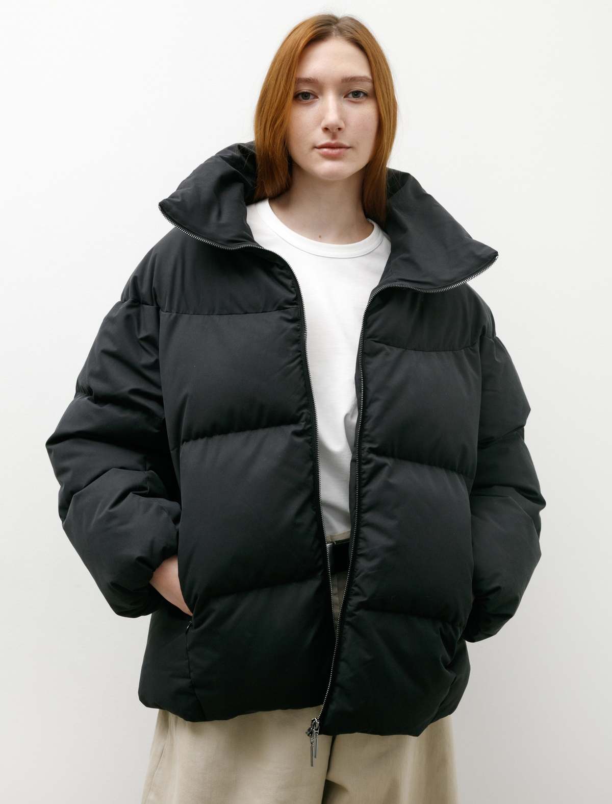 ジャケット・アウター STUDIO NICHOLSON BASEL ECODOWN JACKET 3 Namu Shop - Studio Nicholson Basel Ecodown Padded Jacket - Camel