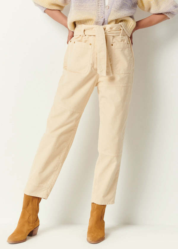 Sessun Costa Trousers - Vanilla | Garmentory