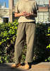 Le Bon Shoppe Arc Pants - Olive - Thumbnail 3