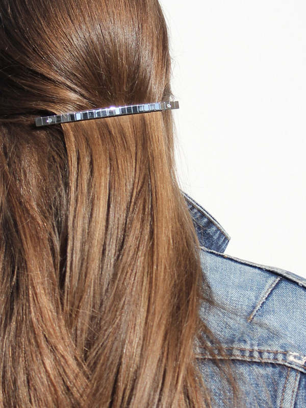 Sylvain le Hen Silver Barrette 027 | Garmentory