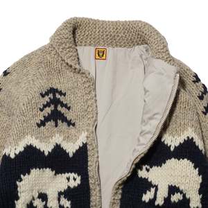 Human Made POLAR BEAR COWICHIAN - BEIGE | Garmentory