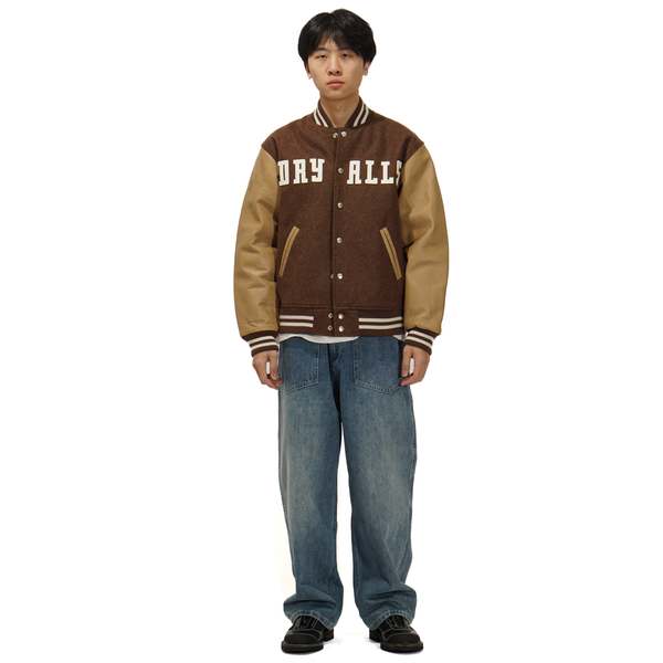 Human Made VARSITY JACKET - BROWN | Garmentory