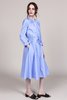 Gallego Desportes Long Sleeve Dress - Blue - Thumbnail 2
