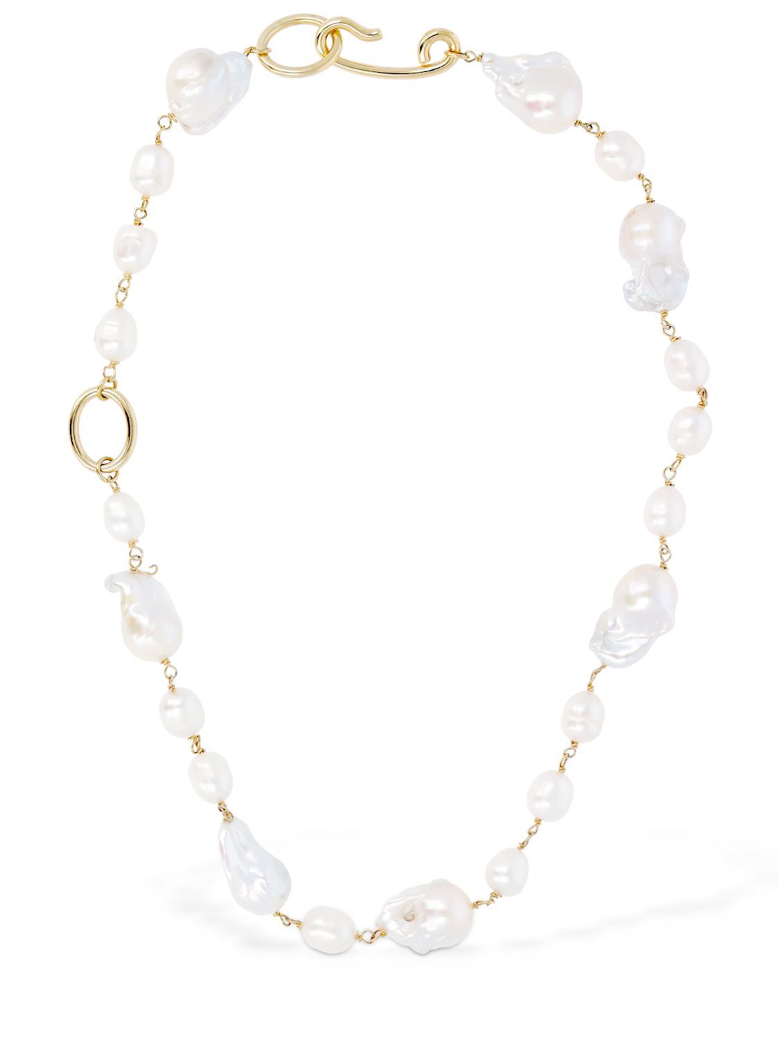 【JIL SANDER】GRAINY NECKLACE Grainy 2 Pearl Necklace | Garmentory