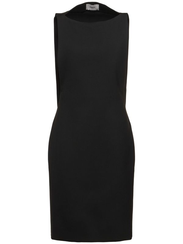 strapless open back dress Many Admirers Open Back Bodycon Midi Dress