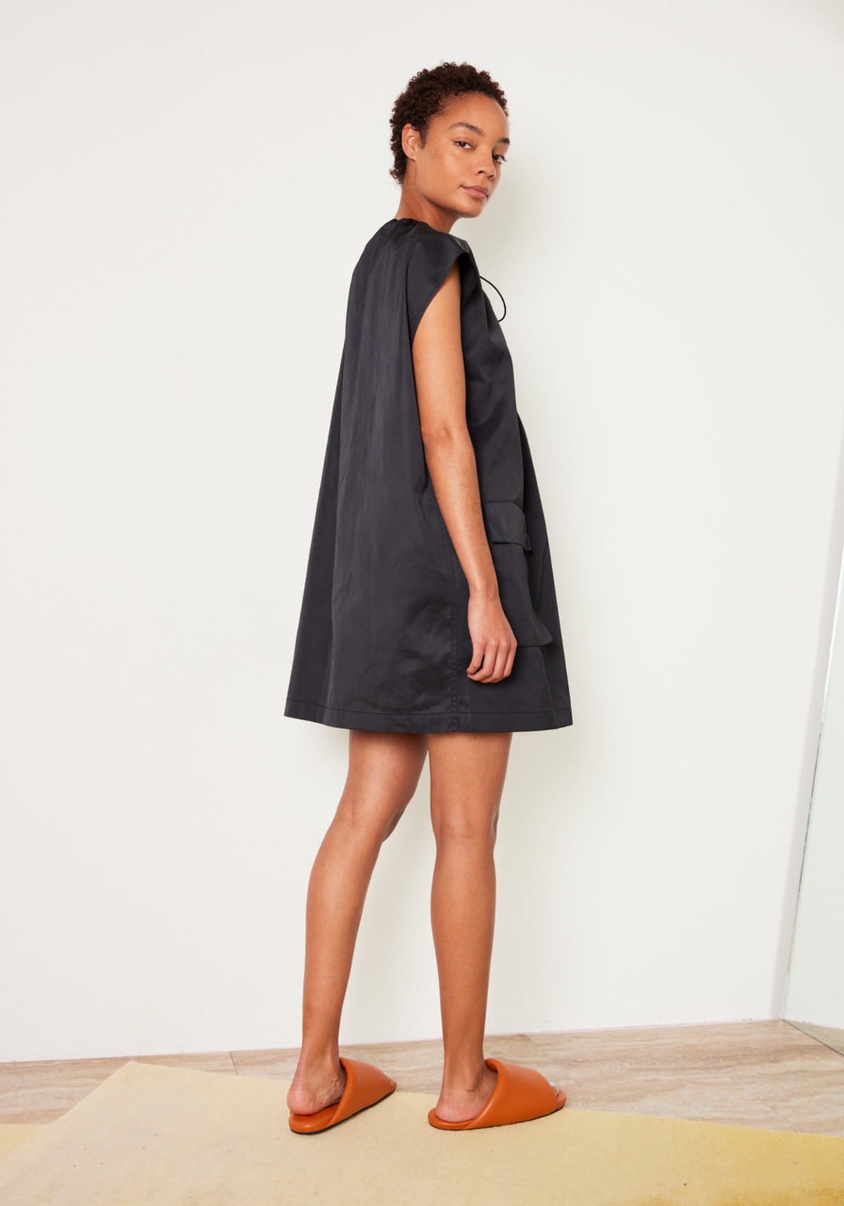 【関税＆送料込み】Mm6 Maison Margiela Cotton Mini Dress MM6 Maison Margiela Cotton Poplin Mini Dress | Neutrals