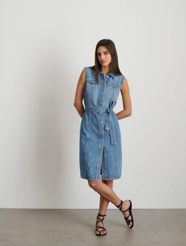 Alex Mill Adeline Dress - Light Denim on Garmentory Alex Mill Adeline Dress - Light Denim on Garmentory