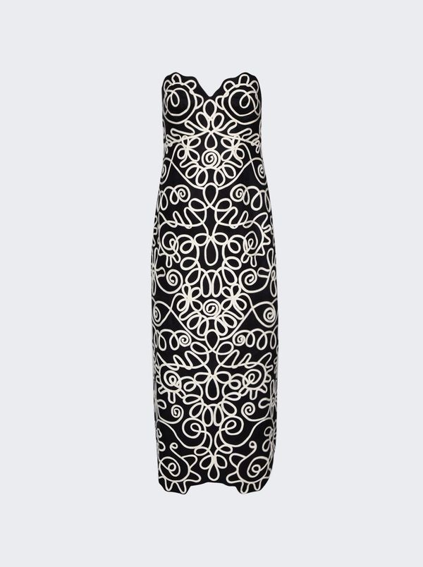 mara hoffman embroidered midi dress NWT Mara Hoffman Blue Embroidered Turquoise Maxi Dress Size XS