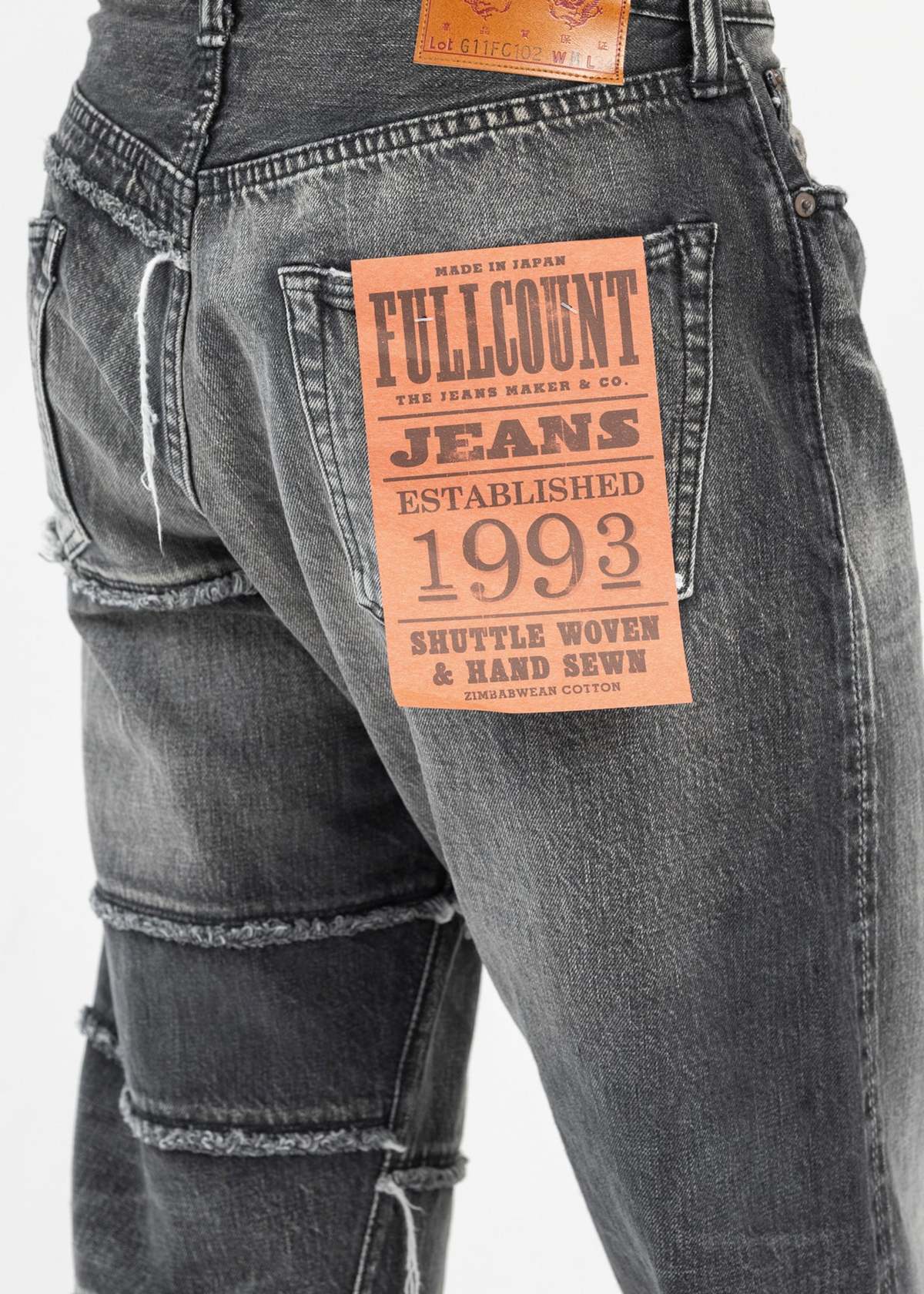 KAMIYA FULLCOUNT Denim Pants - Black | Garmentory