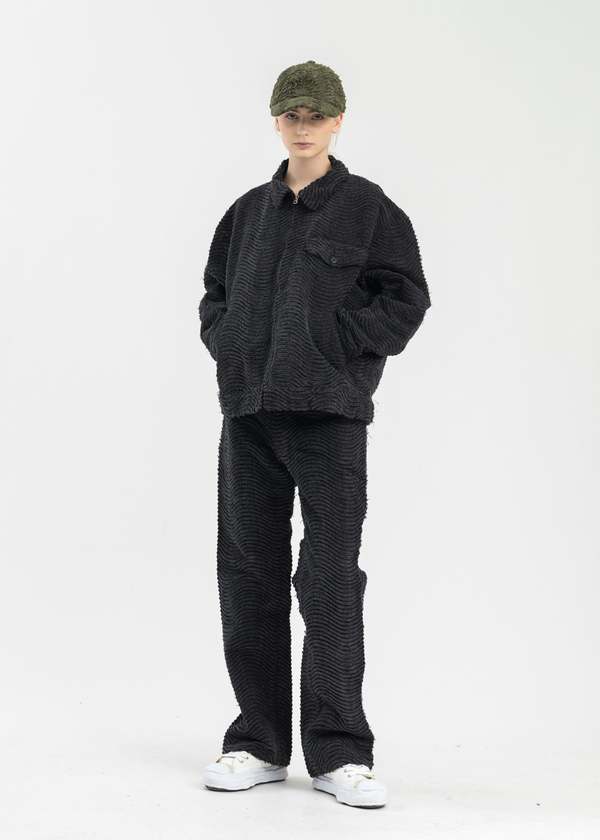 KAMIYA Wave Denim Pants　size M KAMIYA Wave Denim Pants - Black | Garmentory