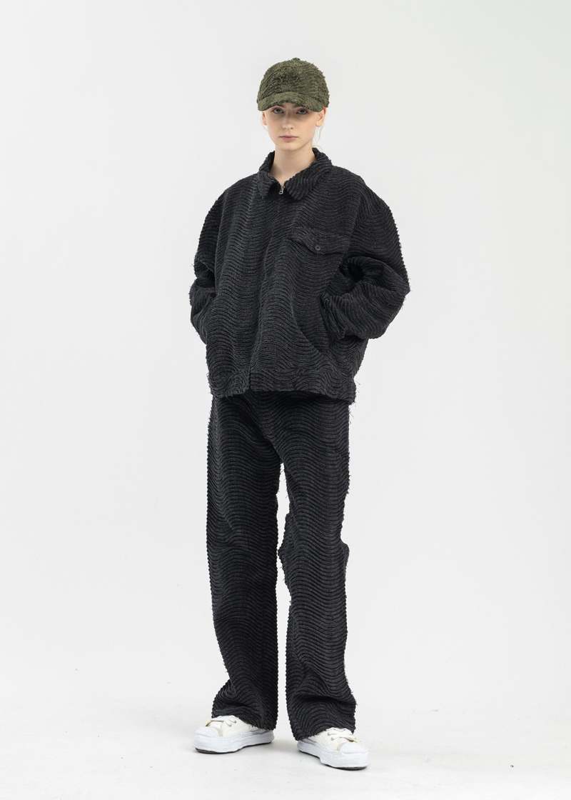 Wave Denim Pants KAMIYA 23AW 黒　パンツ Wave Denim Pants KAMIYA 23AW Black Pants