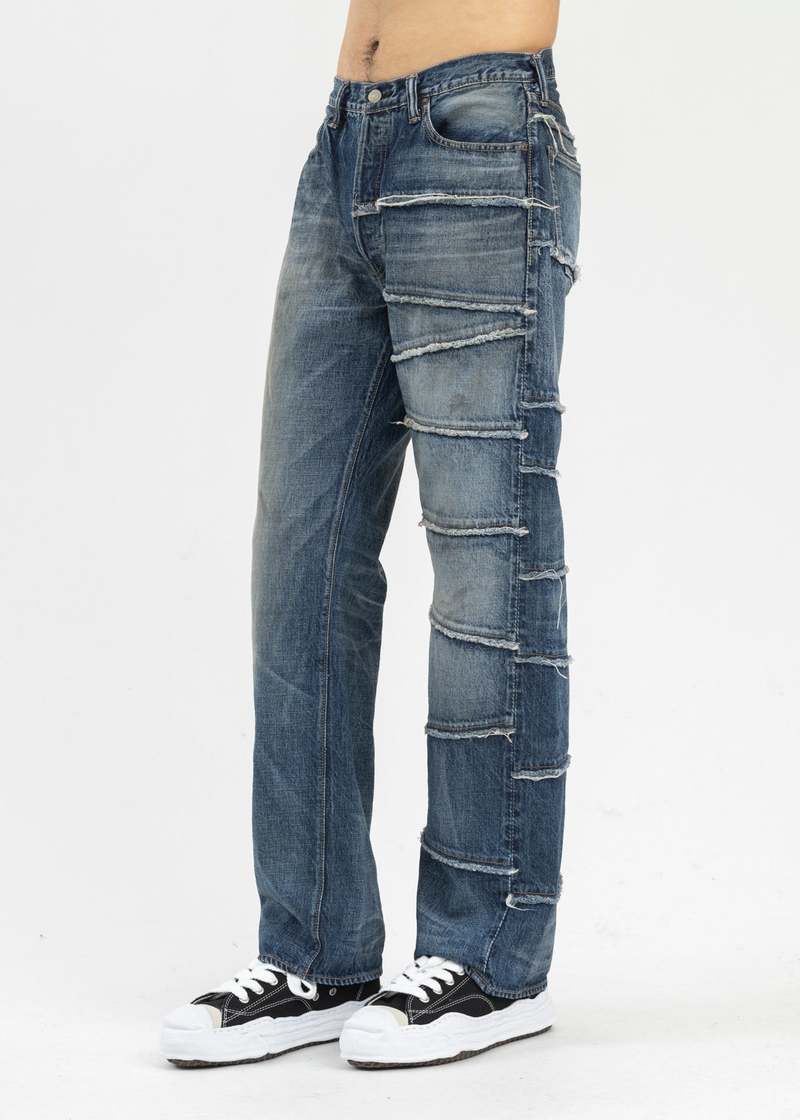 KAMIYA×FULLCOUNT デニムパンツ KAMIYA FULLCOUNTxKAMIYA Denim Pants - Blue | Garmentory