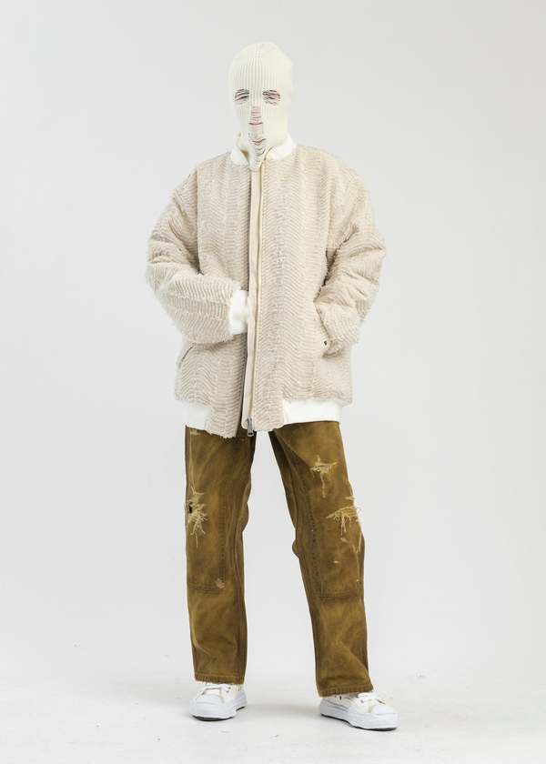 kamiya×ca4la GIANT SOLDIER BALACLAVA KAMIYA Giant Soldier Balaclava / Beanie - White | Garmentory