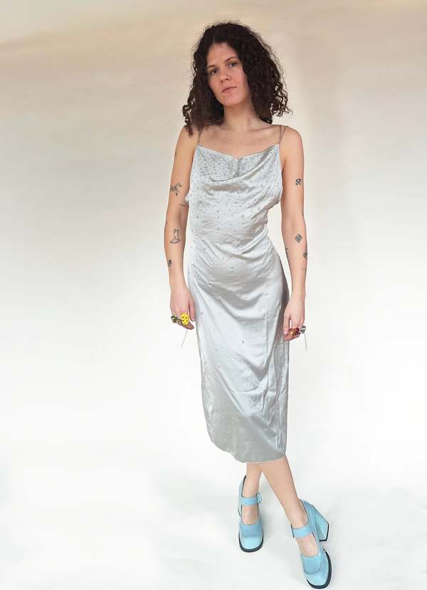 pale gold bridesmaid dresses Abigail Maxi Dress, in Pale Yellow Luxe Satin, Size: XS | Show Me Your Mumu