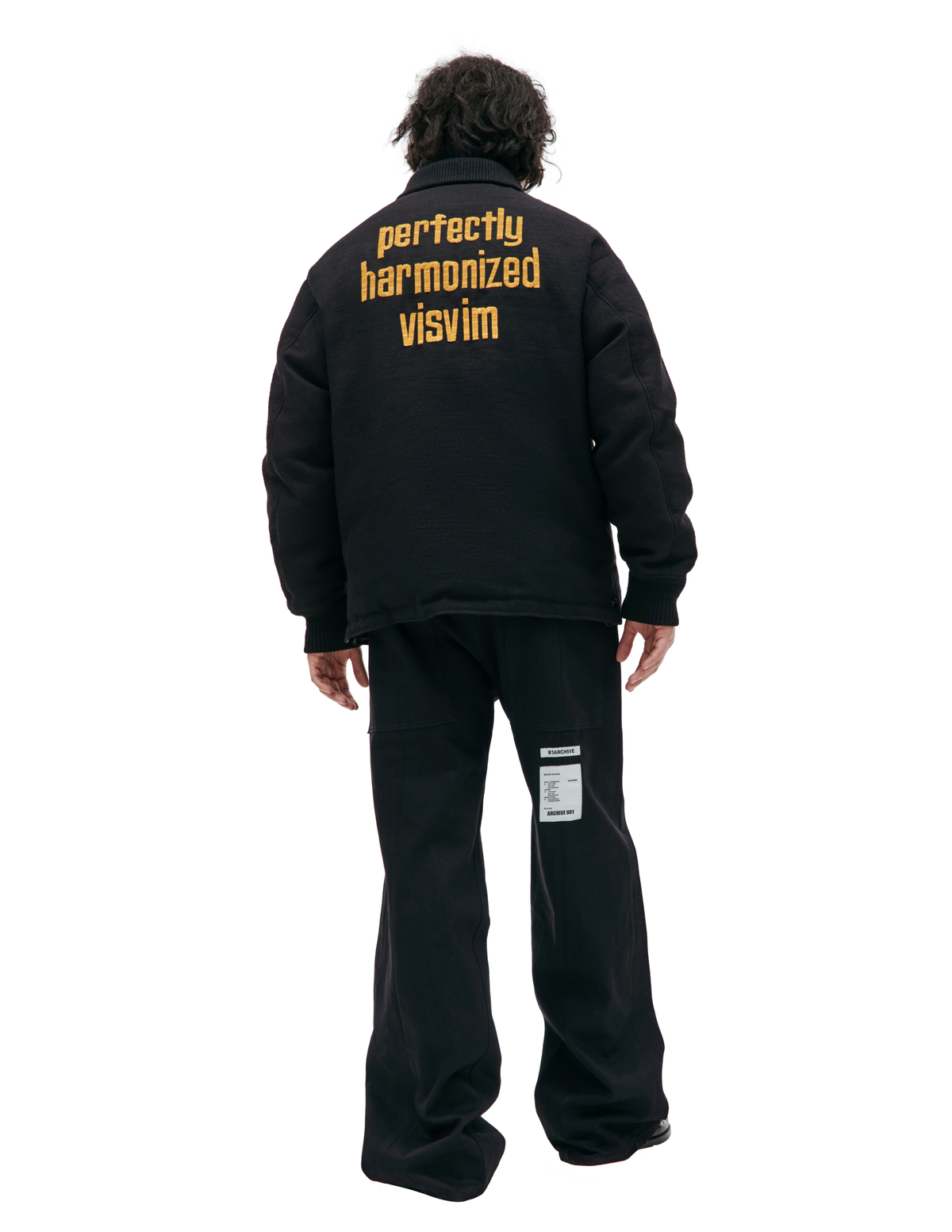 visvim Ferrand wool bomber jacket - black | Garmentory