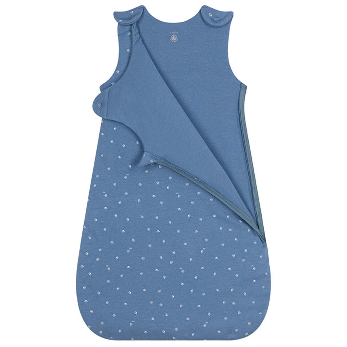 Petit Bateau Baby-Mädchen Kombisac - Klassischer Langarm-Body Aus Baumwolle