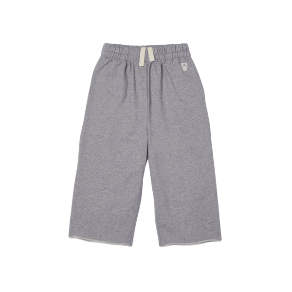 Kids Main Story Kids Cut Off Sweatpant - Grey Melange