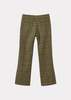 Caramel WOMAN KICK FLARE TROUSER - YELLOW/BLACK CHECK - Thumbnail 5